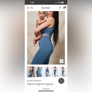 Blanqi Hipster Support Leggings - M